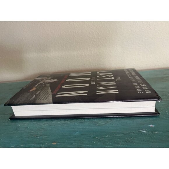 Gene Cernan *SIGNED* Last Man On The Moon Book - Apollo 17 - NASA Space Hero - Picture 4 of 7
